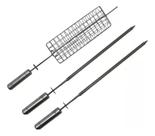Espeto Grelha Giratório Espada Picanha Inox