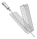 Espeto Grelha Giratório Rotativo Inox P/churrasqueira