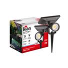 Espeto Jardim Luminária Led Solar Prova Dágua 6500k Kian