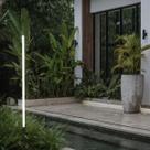 Espeto Led Aluminio Preto 10w 3000k Ip65 Vertical