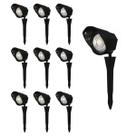 Espeto LED Jardim Avant Hummer 5W Luz Verde Bivolt 10 Und