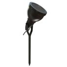 Espeto para Jardim e27 para lâmpada par 20/30 preto ST529