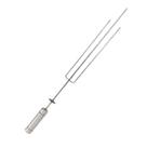 Espeto Triplo Giratório 60cm Inox Tridente - Churrasqueira