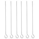 Espetos Simples para Churrasco 6 Peças 38cm MOR