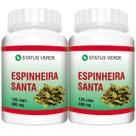 Espinheira Santa Original 240 Capsulas Natural 500mg - 2 frascos
