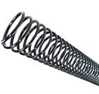 Espiral 17mm Encadernação Até 100 Folhas Preto 100 Unidades