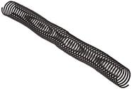 Espiral Para Caderno 29Mm Preto C/36Un. P/200Fls.