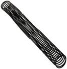 Espiral Para Caderno 40Mm Preto C/18Un. P/350Fls.