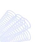 Espiral para Encadernação Branco 20mm 3X1 para 120fls 80un Espiral para Encadernação Branco 20mm 3X1 para 120fls 80un