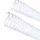Espiral para Encadernação Cristal 45 mm para 400 folhas 16un