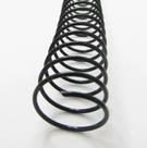 Espiral Para Encadernação Metal Preto A4 17mm 100fls 10un