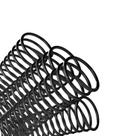 Espiral para Encadernação Preto 17mm para 100 Folhas 25un Espiral para Encadernação Preto 17mm para 100 Folhas 25un