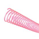 Espiral para Encadernação Rosa 29mm 3x1 para 200fls 36un Espiral para Encadernação Rosa 29mm 3x1 para 200fls 36un