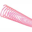 Espiral para Encadernação Rosa 40 mm para 350 folhas 20un