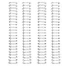Espiral para Encadernação Wire o Prata The Cinch 15mm - 4 Unidades