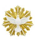 Espírito Santo em Resina com Perólas - 15cm