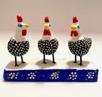 Esplendor Artesanal: Galinhas da Angola Feito à Mão - Decoração, Enfeite e Presente Exclusivo Esplendor Artesanal: Galinhas da Angola Feito à Mão - Decoração, Enfeite e Presente Exclusivo