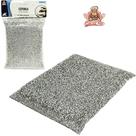 Esponja / bucha para limpeza anti-risco multiuso prata 13x9x2cm