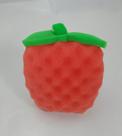 Esponja Corporal em Formato de Fruta - Vermelha