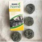 Esponja De Aço Amway Scrub Buds Dish Drops Cx Com 4 Unid.