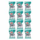 Esponja de Aço Inox Limpeza Pesada Flashlimp Kit 12 unidades