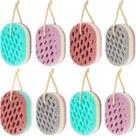 Esponja de banho Boao Soft Shower Gentle Soothing 8 peças Esponja de banho Boao Soft Shower Gentle Soothing 8 peças