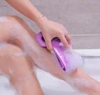 Esponja De Banho Home Art Silicone Esfoliante 70cm Sortida
