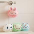 Esponja de Banho Infantil com Pelúcia Fofa Diversão e Higiene no Banho com Bichinhos Coloridos