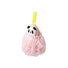 Esponja de banho modelo panda chinês.