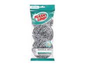 Esponja De Limpeza Pesada Inox 3 Peças Flash Limp