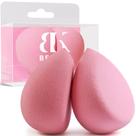 Esponja de maquiagem BEAKEY: conjunto de 2 esponjas de beleza rosa sem látex Esponja de maquiagem BEAKEY: conjunto de 2 esponjas de beleza rosa sem látex