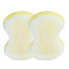 Esponja esfoliante para lavagem de pés, esponja, esfoliante para pés, pacote com 2 esfoliantes
