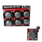Esponja Esponja De Aço De Palha De Aço Pacote 6 Und 10g