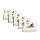 Esponja Fibra Branca Limpeza Kit 5 Esponja Fibra Branca Limpeza Kit 5