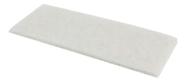 Esponja Fibra Limpeza Leve Branca Macia 10x25 cm Kit 5 unidades