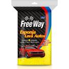Esponja Free Way Lava Autos Embalagem 1Un