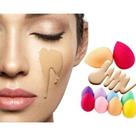 Esponja Gota Tipo Blender para Base e Corretivo Com Cores Sortidas - Maquiagem