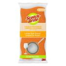 Esponja Laranja Não Risca Louças Delicadas Scotch-Brite Antibac 3 Unidades