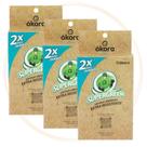 Esponja Limpadora Supergreen Extra Resistente Ecomais Akora C/3 Unid