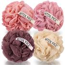 Esponja Loofah MTDLYICE XXL Large 100g, pacote com 4 para homens Red Soil