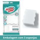 Esponja Magica FlashLimp embalagem c/3