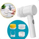Esponja Multiuso Elétrica Porta Detergente Recarregável Louças