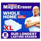 Esponja Multiuso Mr. Clean Magic Eraser XL Pacote com 8 Unidades Duráveis