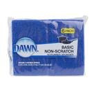 Esponja multiusos Dawn para fregar sin rayar, paquete de 6, azul