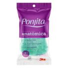 Esponja Para Banho Ponjita Acqua Cores Anatômica