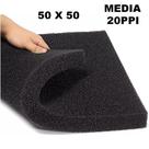 Esponja Para Filtragem Lagos, Aquários, Sump 50x50x5 Esponja Para Filtragem Lagos, Aquários, Sump 50x50x5