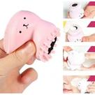 Esponja Polvo Silicone Fofa para Limpeza Facial e Massagem de Rosto Esfoliante de Pele Rosa Top