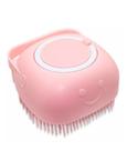 Esponja Silicone Massageadora Escova Banho Lava