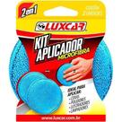 Esponjas Aplicadoras Microfibra Kit 2 Em 1 Luxcar
