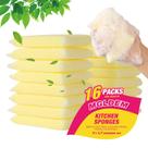 Esponjas de cozinha MGLDEM All-Purpose, sem arranhões, 16 almofadas